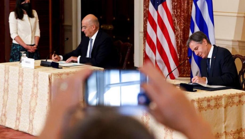 Η κοινή δήλωση Ελλάδας-ΗΠΑ μετά την υπογραφή της συμφωνίας